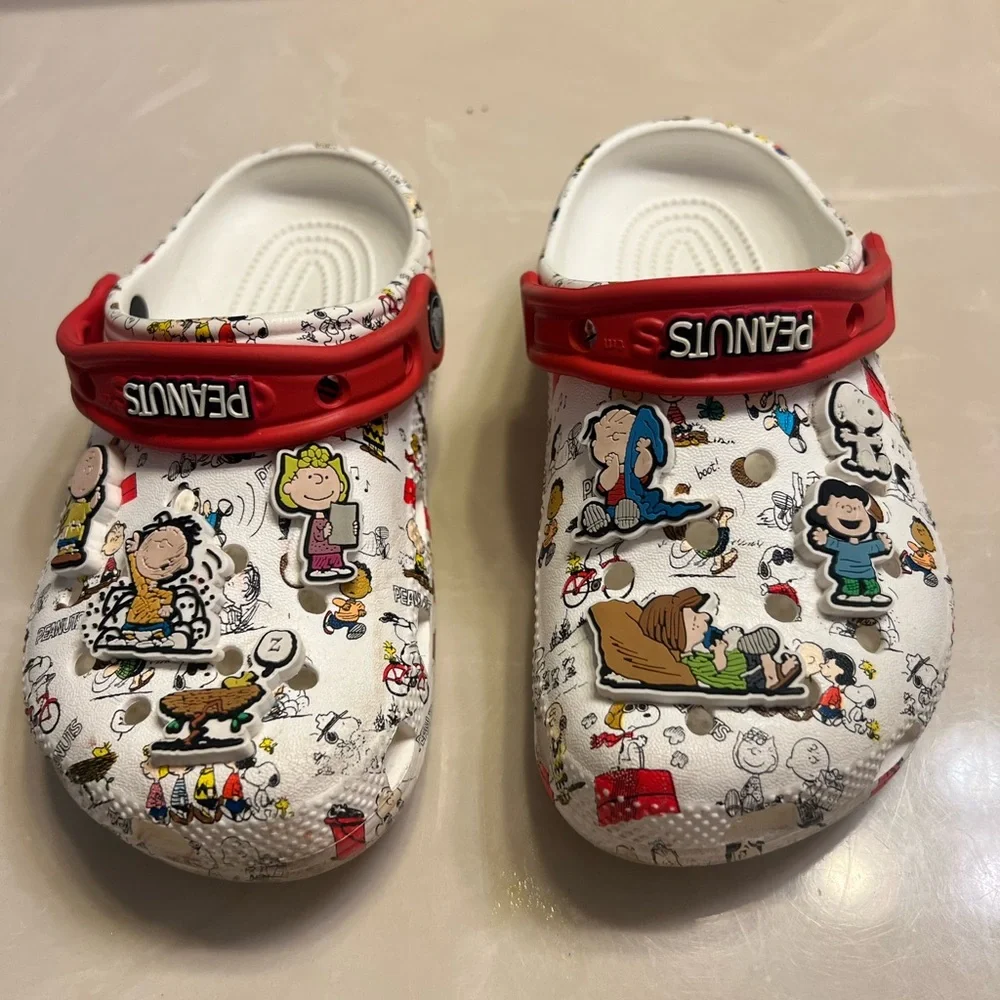 Peanuts kids Croc Clogs size J1 - Picture 12 of 13